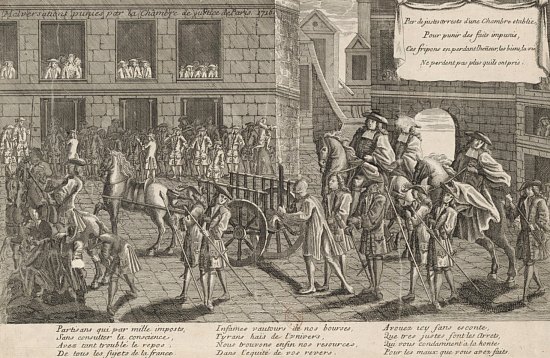 Malversations punies par la chambre de justice de Paris Malversations punies par la chambre de justice de Paris