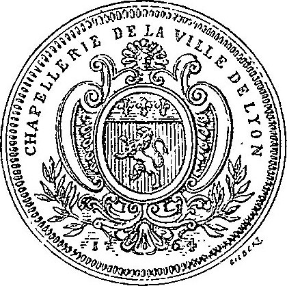 Jeton de la corporation des chapeliers de la ville de Lyon au XVIIe siècle (Musée de la Monnaie)