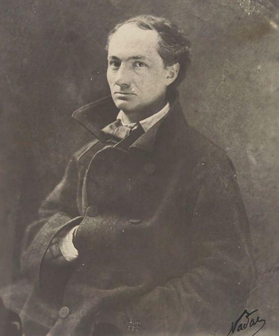 Charles Baudelaire. Photographie de Nadar