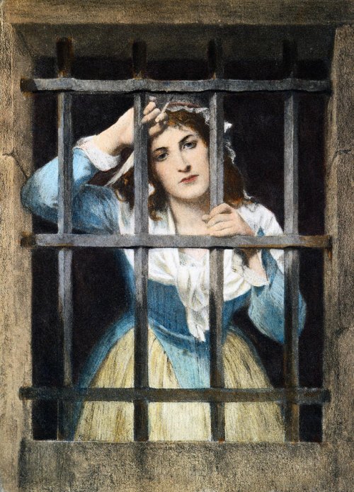 Charlotte Corday emprisonnée