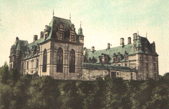 Le château d'Écouen, abritant le musée de la Renaissance (Val-d'Oise)