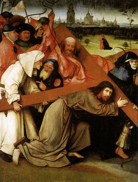 Le Christ portant sa croix, par Jérôme Bosch (1453-1516)