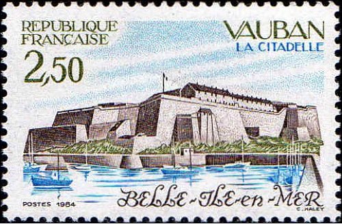 La citadelle, construite sous la direction de Vauban