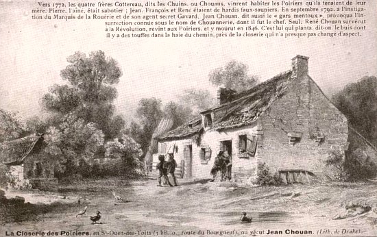 11 juin 1794 : exécution de Pierre Cottereau, l'un des premiers chefs  chouans de Mayenne