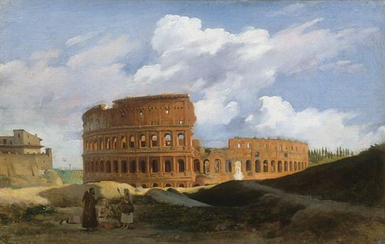 Vue du Colisée à Rome, par Achille-Etna Michallon