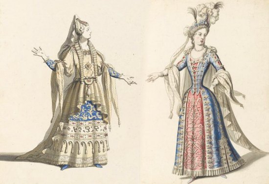 Costumes de théâtre du XVIIe siècle