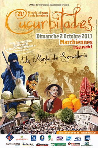 Affiche des Cucurbitades 2011