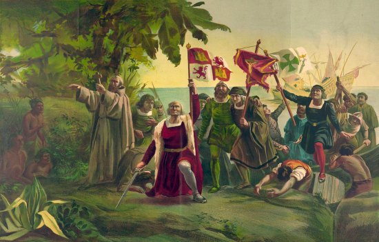 Découverte de l'Amérique par Christophe Colomb