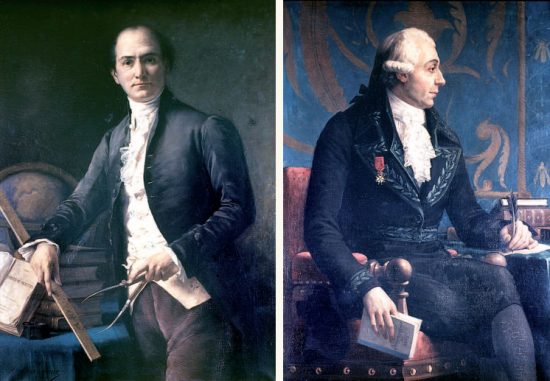 Jean-Baptiste Delambre et Pierre Méchain