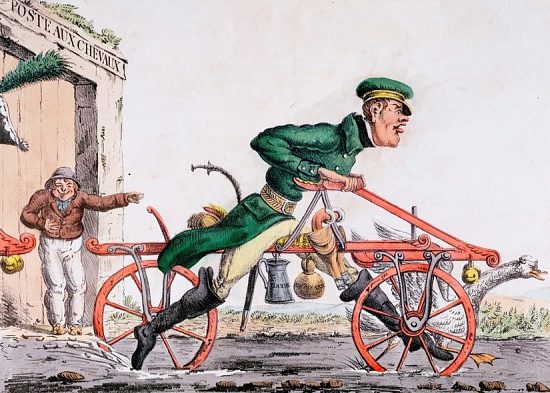 Draisienne ancienne top de 1817