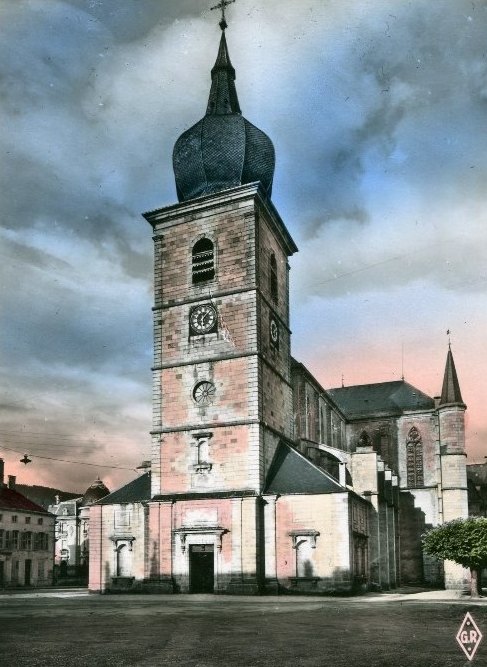 L'église de Remiremont (Vosges)