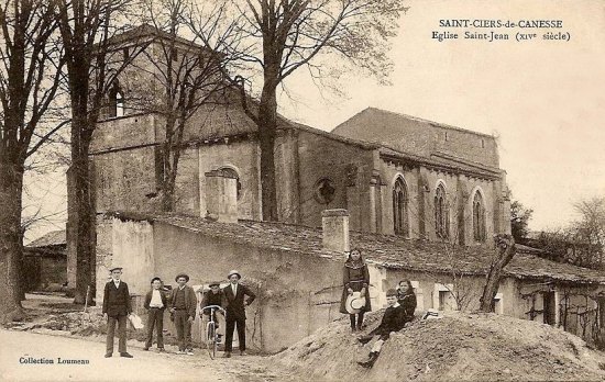 Eglise Saint-Jean à Saint-Ciers-de-Canesse