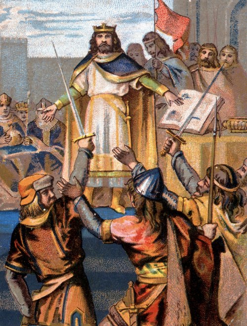 Élection du roi Hugues Capet en 987