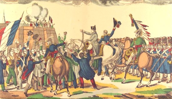 Entrée de Napoléon à Grenoble le 7 mars 1815