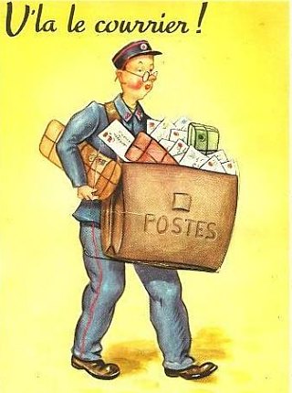 V'là le courrier !