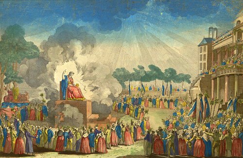 Fête de l'Etre suprême le 8 juin 1794