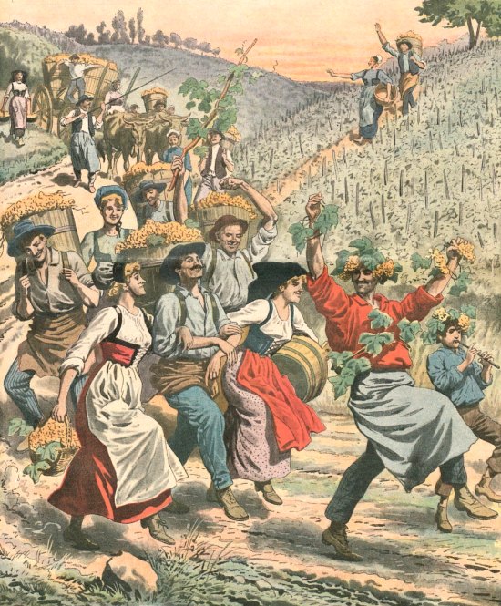 La fête des vendanges en Alsace au début du XXe siècle