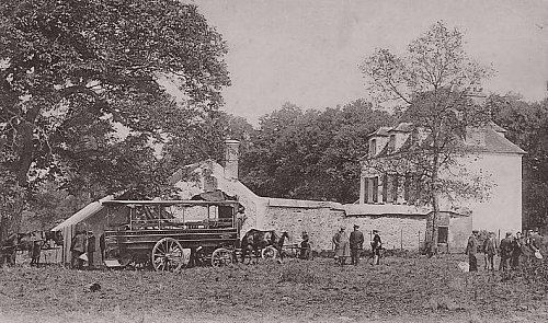 Foire de Monthéty. La maison de garde