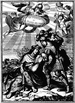 Frontispice de l'édition de 1656 de La Pucelle ou la France délivrée
