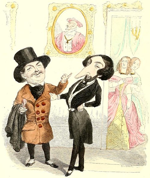 Caricature exécutée par Grandville