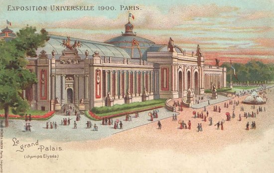 Le Grand Palais lors de l'Exposition universelle de 1900