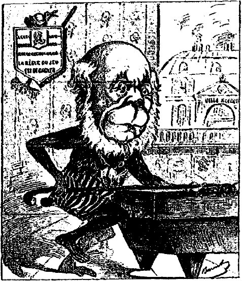 Caricature de Jules Grévy parue dans La ménagerie politique