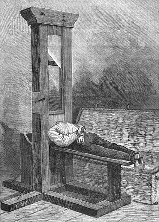 Guillotine au XIXe siècle