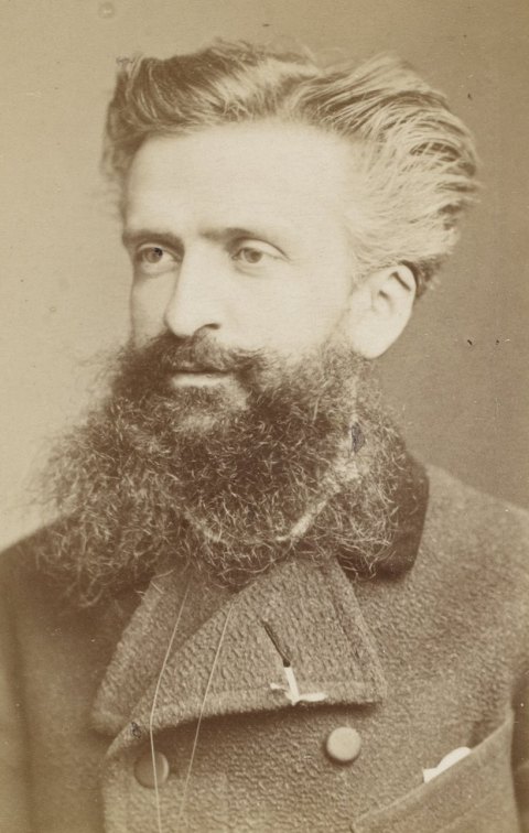Photographie de Gustave le Bon réalisée en 1878
