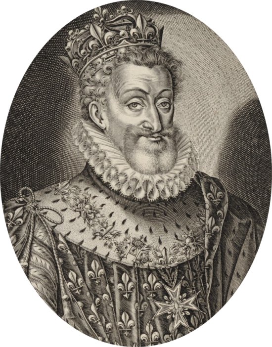 Portrait de Henri IV en 1600, par Thomas de Leu (1562-1620)