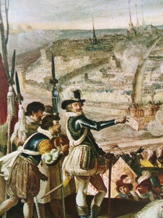 Henri IV devant Amiens en 1597