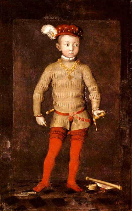 Portrait présumé de Henri IV enfant (Musée du château de Pau)