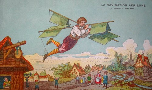 Homme-volant, de Besnier