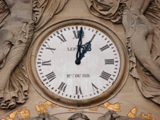 Horloge Lepaute du Palais du Luxembourg à Paris
