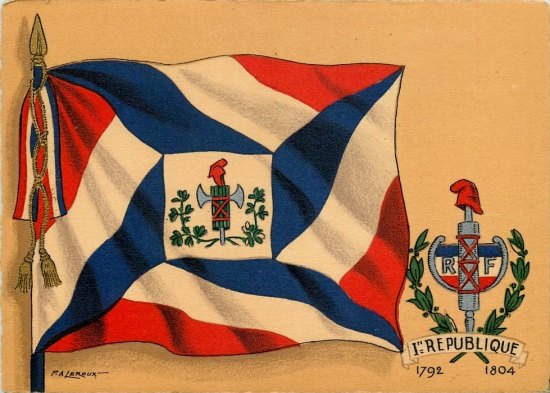 Drapeau national sous la Ière République