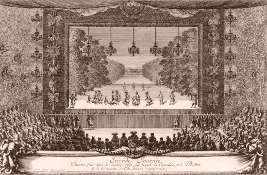 Les Plaisirs de l'île enchantée. Seconde journée. Gravure d'Israël Silvestre