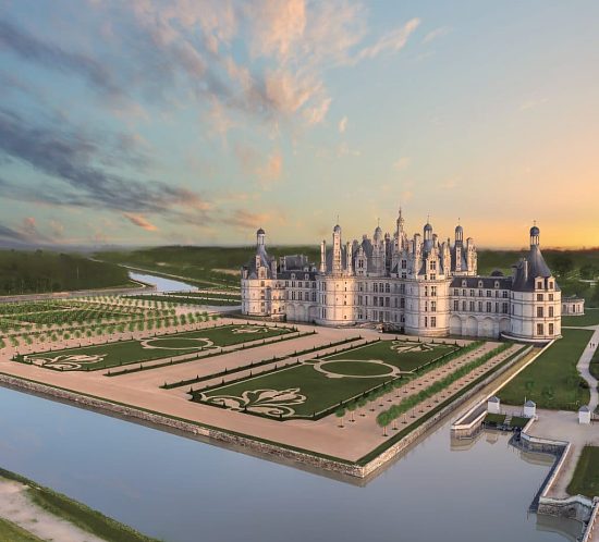 Les nouveaux jardins à la française de Chambord