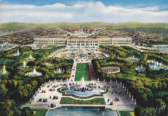 Parc et chÃ¢teau de Versailles : le bassin d'Apollon, le Tapis Vert, le bassin de Latone