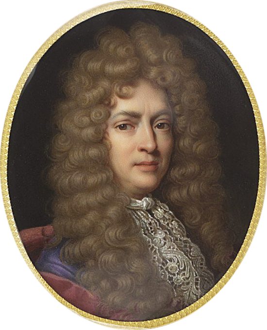 Jean de La Bruyère. Peinture de Marie-Victoire Jaquotot, d'après Hyacinthe Rigaud