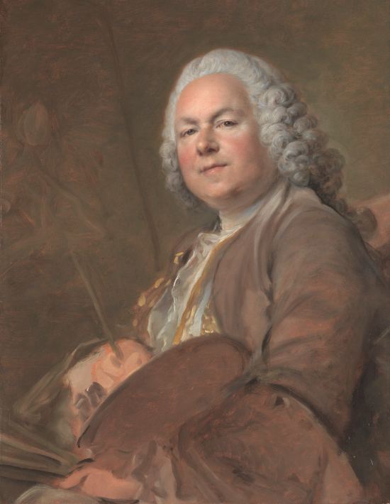 Jean-Marc Nattier. Peinture de Louis Tocqué (fin des années 1740)
