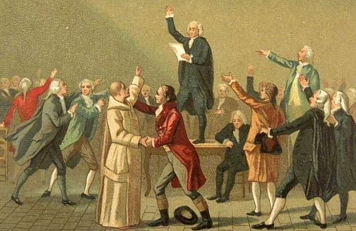 Serment du Jeu de paume, le 20 juin 1789