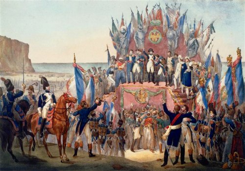 Première distribution de la Légion d'honneur au camp de Boulogne, le 16 août 1804