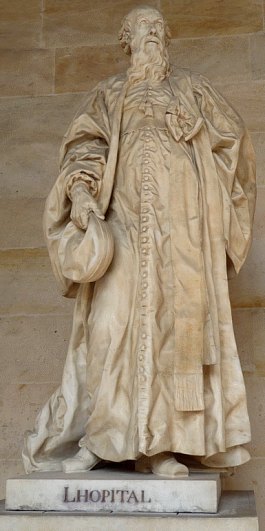 Statue de Lhospital par Etienne Gois (Château de Versailles)