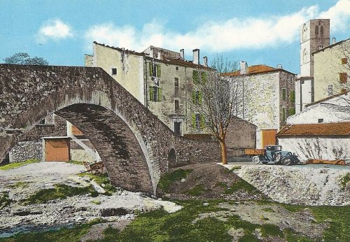 Pont sur la Soulondre et Tour de Saint-Fulcran