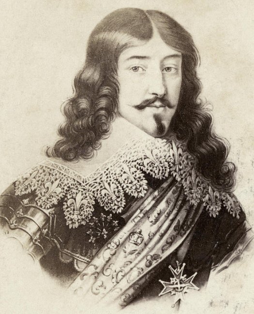 Louis XIII. Illustration du XIXe siècle