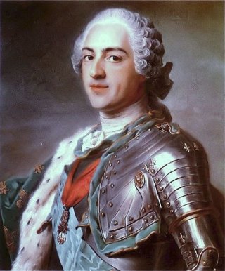 Louis XV en 1748, par Quentin de La Tour