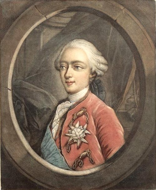Louis XVI représenté alors Dauphin en 1770