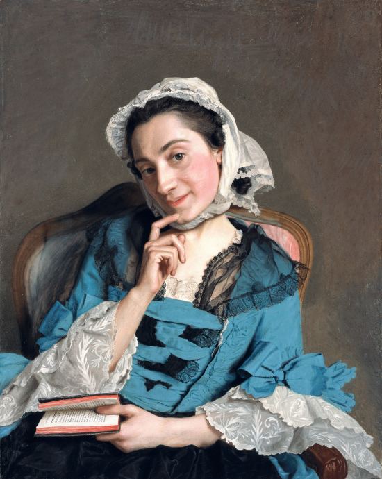 Louise d'Epinay, par Jean-Etienne Liotard Louise d'Epinay, par Jean-Etienne Liotard