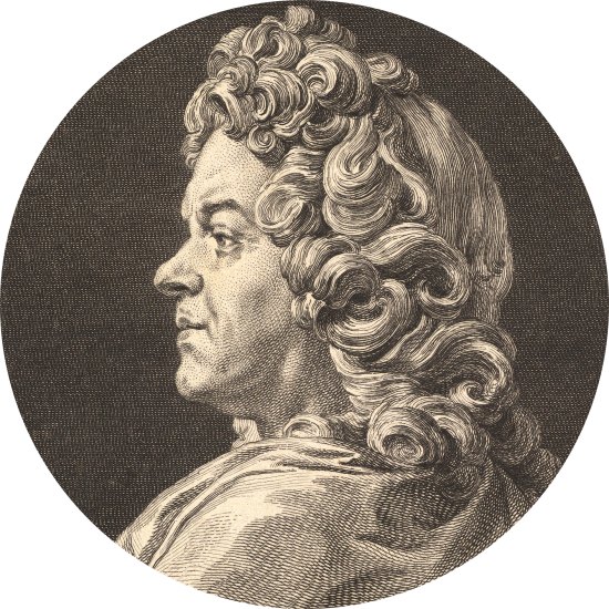 Jean-Baptiste Lulli, par Augstin de Saint-Aubin
