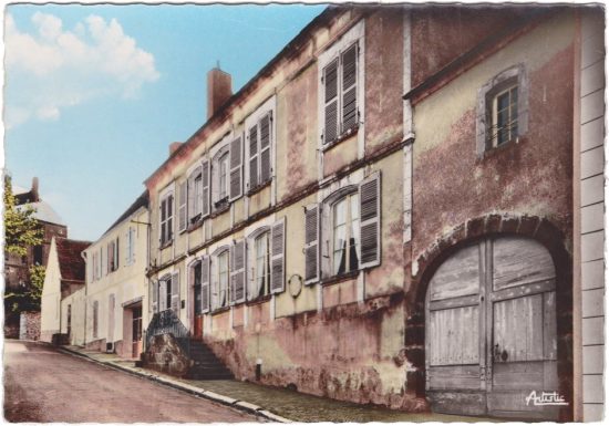 Maison natale de Colette à Saint-Sauveur-en-Puisaye dans l'Yonne (Bourgogne)