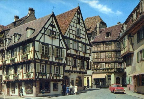 Colmar. Maison à colombage